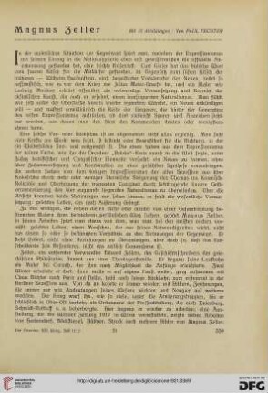13.1921: Magnus Zeller