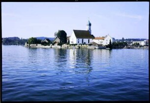 Wasserburg: Wasserburg vom See aus