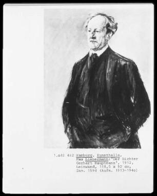 Der Dichter Gerhart Hauptmann