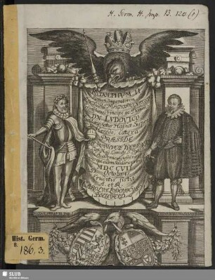 Rvdolphvm. II. Roman: Imperatorem, Rectore ... Dn. Lvdovico Landgraviatus Haßiæ ... Præside Dn. Immanvele Webero ... In Academia Giessensi, Anno ... MDCCVII. D. Octobris, Eruditis sistit: A. et R. Carolvs Lvdovicvs Bielefeld