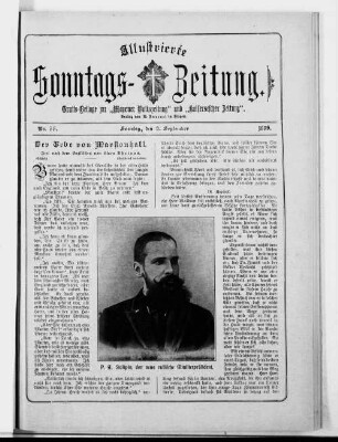 Illustrierte Sonntags-Zeitung. 1895-1917