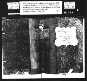 Lager-, Gült- und Schatzungsbuch über Künzelsau, angelegt durch Fischer, ehemaliger Stadtschultheiß zu Künzelsau (Konzept) (Bd. 3).