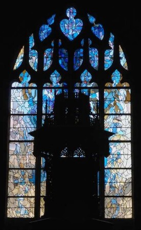 Frankreich. Haute Normandie. Eure. Vernon. Eglise Notre Dame. Verriere. Glasfenster 20 Jahrhundert
