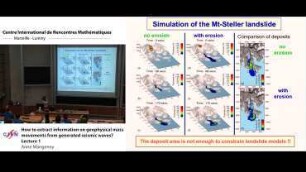 How to extract information on geophysical mass movements from generated seismic waves? - Lecture 1