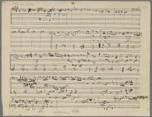 Sinfonie Nr. 10 . Skizzen - BSB Mus.ms. 22746