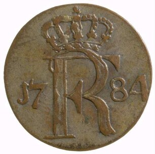 Münze, Groschen, 1784