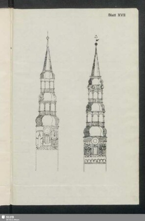 Marckarts Turmentwurf