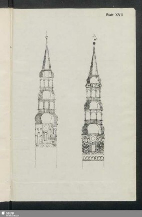 Marckarts Turmentwurf