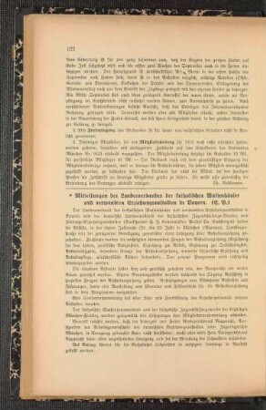 Mitteilungen des Landesverbandes der katholischen Waisenhäuser und verwandten Erziehungsanstalten in Bayern (E. V.)