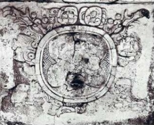 Palenque, Palace, House A, Medallion 3 (PAL: HAM3)