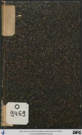 Supplementum Breviarii ab anno 1746. usque 1772. : Ad Usum FF. Min. Conv. Provinc. Argentin.