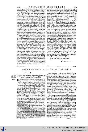 Instrumenta Ecclesiae Iprensis.