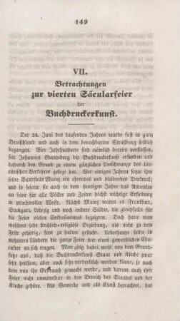 149-164 Betrachtungen zur vierten Säcularfeier der Buchdruckerkunst