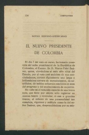 Notas hispano-americanas