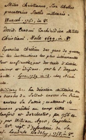 Le soldat chrétien