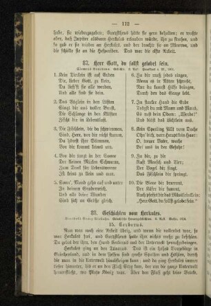 87. Herr Gott, du sollst gelobet sein.