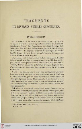 2.Ser. 18.1897: Fragments de diverses vieilles chroniques