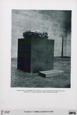 Ehrenmal für die Gefallenen des Weltkrieges: In der Schinkelschen Hauptwache - Berlin