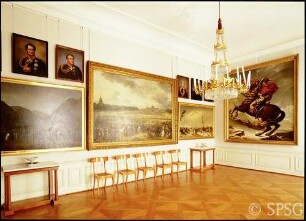 Berlin, Schloss Charlottenburg, Wohnung Friedrich Wilhelms III, Vorkammer, Blick in den Raum.