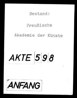 Meldungen von Militäranwärtern für die Kanzlistenstelle