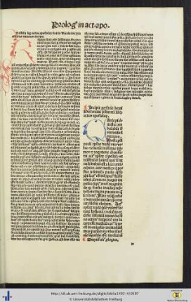 Prefatio beati Hieronimi presbiteri in librum actus apostolorum cum expositione