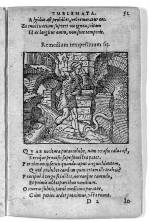 Remedium tempestiuum sit.