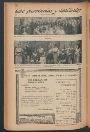 De provincias y territorios