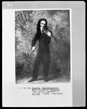 Der Geiger Nicolo Paganini