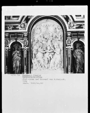 Anna-Altar: Anna Selbdritt, Josef, Engel und Putten