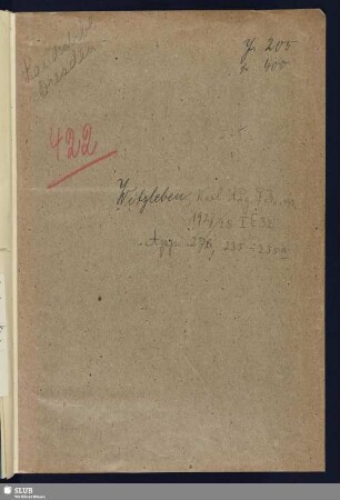 235-235a. Witzleben, Karl August Friedrich von