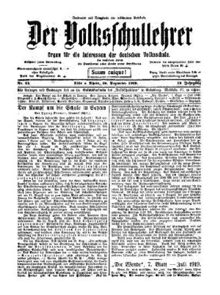 Der Kampf um die Schule in Bayern