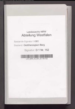 Die Aufhebung des Domkapitels zu Münster