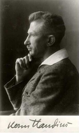 Bildnis von Hermann Claudius (1878-1980)