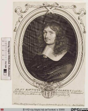 Bildnis Jean-Baptiste Colbert, 1658 marquis de Seignelay