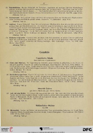 Gemälde, Gobelins und Teppiche, Bücher, Ostasiatisches und Orientalisches Kunstgewerbe (Nr. 155-209)