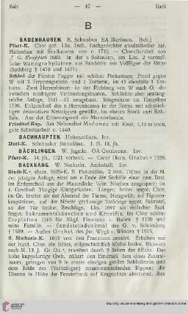 Bächlingen