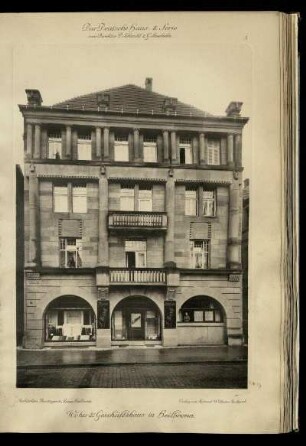 Wohn- & Geschäftshaus in Heilbronn.