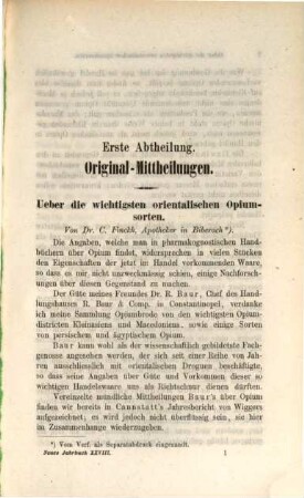 Neues Jahrbuch für Pharmacie und verwandte Fächer : eine Zeitschr. d. Allgemeinen Deutschen Apotheker-Vereins, Abtheilung Süddeutschland, 28. 1867