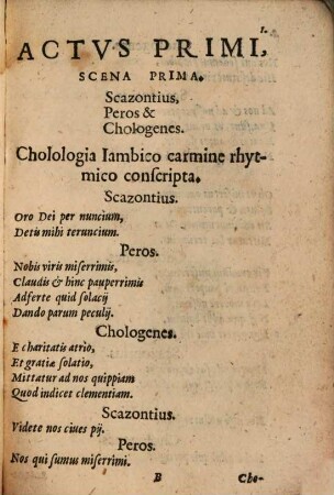 Lysocilogenes sive Mendicus Claudus Ambulans