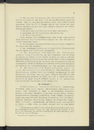 III. Fastenzeit