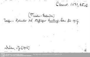 Chronologia 1631,4.o