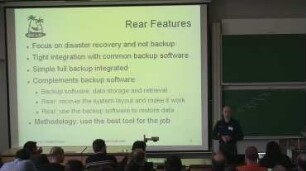 Linux Disaster Recovery as a Service (with rear)