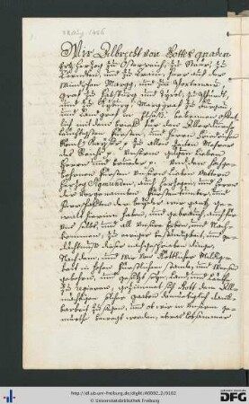 [fol. 51] Urkunde Erzherzogs Albrecht (1456)