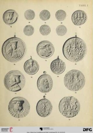 Tafel I-IX