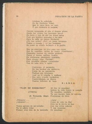 "Flor de Suquinay" : (Cueca). - A Fernando Díaz).