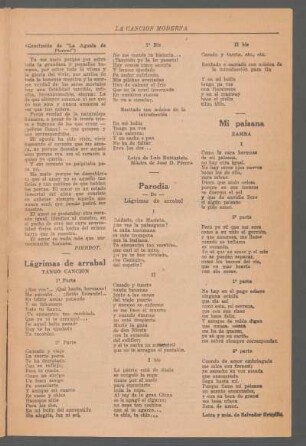 Mi paisana : Zamba