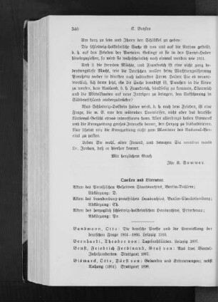 Quellen und Literatur