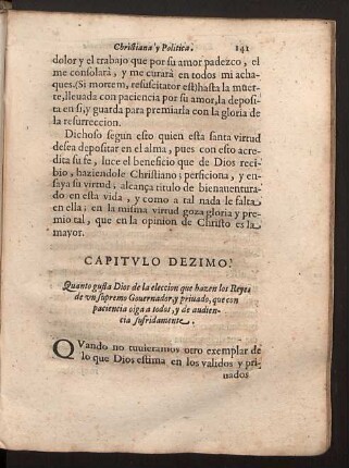 Capitulo dezimo. Quanto gusta Dios de la eleccion ...