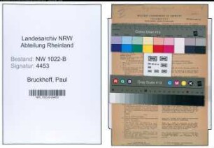 Entnazifizierung Paul Bruckhoff , geb. 15.11.1897 (Kaufmann)
