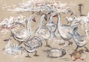 Schmadebeck - Gänsetratsch um ein Huhn